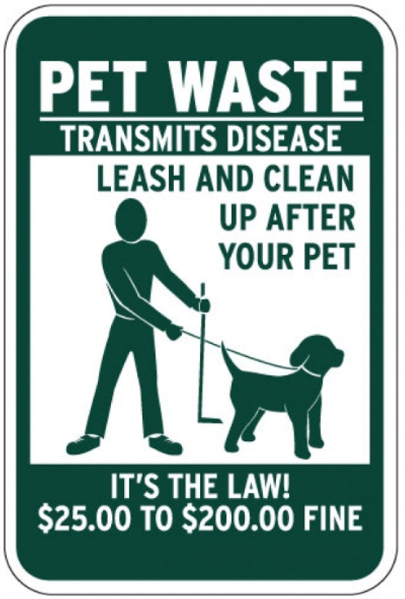 Pet Control Signs – SignAndDecal.com